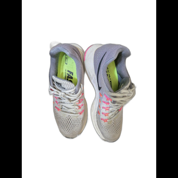 Nike Zoom Pegasus 33 Running Shoes Women Size 7 US Athletic Grey 831356-006 - Picture 3 of 11